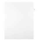 Mark Maker Legal Exhibit Index Tab White Single Tabs, 1/15th Cut, Letter Size, No Holes, Number 3, 25 Pack-White Single Tabs, 1/15th Cut