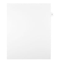 Mark Maker Legal Exhibit Index Tab White Single Tabs, 1/15th Cut, Letter Size, No Holes, Number 3, 25 Pack-White Single Tabs, 1/15th Cut