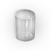 Azar Displays 2.5" Cup Display For Pegboard, 20 Pack (224055)-Use on as a counter or tabletop display only