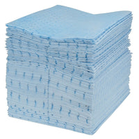 Zenith Safety Products Bonded Pad Oil, 15" x 17", Light Weight, Blue, 200 Pack-Spill Type: Oil Only