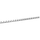 Southwest Combs - 19 rings - 3/8" - White - 100 Pack-Plastic Binding Combs