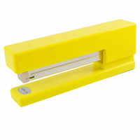 JAM Paper Modern Desk Stapler - Yellow-Color: Yellow