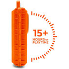 ECOXGEAR EcoExtreme II IP67 Waterproof Bluetooth Speaker - Orange-Integrated music controls: Volume, play/pause, FWD, and back buttons