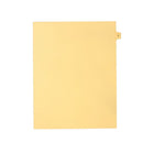 Mark Maker Legal Exhibit Index Tab Buff Single Tabs, 1/15th Cut, Letter Size, No Holes, Letter B, 25 Pack-Buff Single Tabs, 1/15th Cut