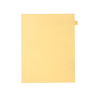 Mark Maker Legal Exhibit Index Tab Buff Single Tabs, 1/15th Cut, Letter Size, No Holes, Letter B, 25 Pack-Buff Single Tabs, 1/15th Cut