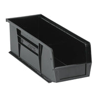 Quantum Storage Systems Environmentally Friendly Recycled Bins, 6 Pack-Bin Storage Crate 