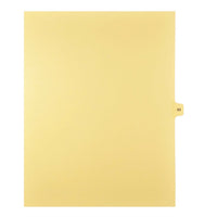 Mark Maker Legal Tabs - Letter Size - Buff - 1/15th cut - 25 tabs per package - 5 packages Pack - Number 83-Buff SingleTabs