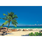 Komar Seychellen Wall Mural, 76" x 106"-Measures to 12' x 8'4"