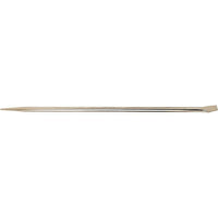 Gray Tools Pinch Bar, 1-3/16" Width Of Cut X 1" Shank X 36" Long, Nickel Plate Finish-Shank size (inches): 1"