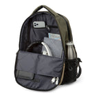 Bugatti Outland Collection - Backpack - Polyester Ripstop - Khaki-Made of ultra-resistant textured polyester Large central compartment with zip-around opening