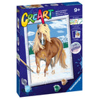 Ravensrburger CreArt The Royal Horse Painting by Numbers Series D-Educational Benefits: CreArt improves hand-eye coordination and cognitive skills, such as problem-solving and spatial awareness. 