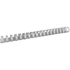 Southwest Combs - 19 rings - 1 1/4" - White - 100 Pack-Plastic Binding Combs
