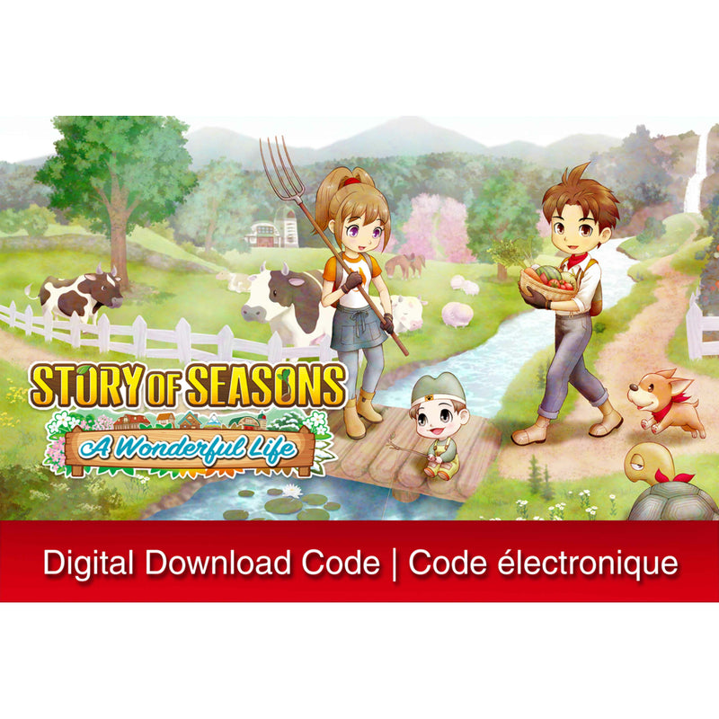 Story Of Seasons: A Wonderful Life - Nintendo Switch [Digital Code