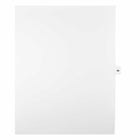 Mark Maker Legal Exhibit Index Tab White Single Tabs, 1/15th Cut, Letter Size, No Holes, Number 68, 25 Pack-White Single Tabs, 1/15th Cut