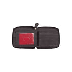 Champs Black Label Leather RFID Zip-Around Wallet, Brown-6 credit card slots