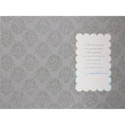Rosedale 5-1/2" x 8" Baby Baptism Greeting Cards And Envelopes, 6 Pack (19668)-Card shop quality greeting cards