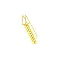 Vestil Alternating-Tread Stairs, No. of Steps: 12 (ATS-7-56)-Material: Steel