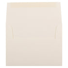 JAM Paper A2 Invitation Envelopes, 4.38 x 5.75, Strathmore Natural White Wove, 100 Pack (5TTW613g)-Size: A2 (4-3/8" x 5-3/4")