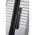 TOSCANO PRODIGIO 30" Hardside Large Luggage - Titanium Silver-Detachable Dual Glide Tech Wheel System