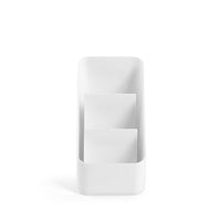 Poppin Small Desk Organizer - White-Desk Organizer