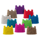 Kinetic Sand Castle Containers - Multicoloured Pack - 10 Pack-Wheat, gluten and casein free