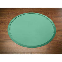 WeatherTech Christmas Tree Mat with Raised Lip to Contain Messes, 35" Diameter, Green-A round mat with a raised lip to contain any spills or leaks