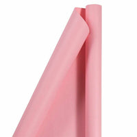 JAM Paper Gift Wrap - Matte Wrapping Paper - 25 sq. ft. - Matte Light Baby Pink -Color: Light Baby Pink / Soft Pink Matte