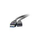 C2G USB 3.0 A Male to Micro B Male Cable, 3.3 ft (54176)-Shielded to protect from interference