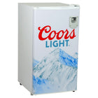 Coors Light Compact Fridge with Bottle Opener - 3.2 cu ft-Eye-catching official Coors Light artwork