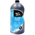 Mont Marte Studio Acrylic Paint - 2L - Lamp Black-Acrylic paint