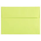 JAM Paper 4bar A1 Envelopes, 3.63 x 5 1/8, Brite Hue Ultra Lime Green, 1000 Pack (155438B)-Ultra lime green