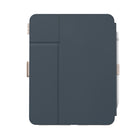 Speck Balance Folio Case for iPad (A16/10th Generation) - Almond Milk/Mocha/Charcoal-Auto sleep/wake mode for better battery life