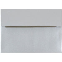JAM Paper A7 Invitation Envelopes, 5.25 x 7.25, Stardream Metallic Silver, 250 Pack (GCST709H)-Silver stardream metallic envelope
