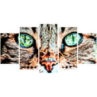 Designart Windows to the Soul Cat Eyes Canvas Art, (PT2411-373)-Print