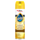 Pledge Furniture Lemon Clean Aerosol Spray - 403g-Pledge contains Allergen Trappers that remove up to 90% of allergens in dust. It quickly cleans, conditions and protects while leaving behind that fresh lemon Pledge scent.