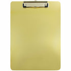JAM Paper Standard Plastic Clipboard - Gold-Color: Gold. Be stylish and organized with colorful clipboards