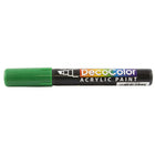 Marvy Uchida Chisel-Tip Acrylic Paint Marker - Green - 2 Pack-Quantity: 2 per pack