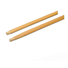 Vileda 60" Threaded Lacquered Wood Handle-Lacquered threaded handle