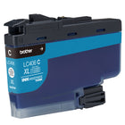 Brother Genuine LC406XLCS High-Yield Cyan Ink Cartridge-Brother Genuine ink produces rich, vivid colour output and sharp images that withstand the test of time