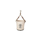 Klein Tools Heavy-Duty Leather Bottom Bucket (5103S)-Length: 12"