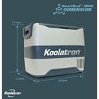 Koolatron SmartKool SK40 Bluetooth Enabled Cooler Freezer 40L-Leak-resistant channel drain for easy cleaning