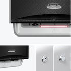 Kimberly-Clark Professional ICON Automatic Hard Roll Towel Dispenser - 16.53" x 12.41" x 10.19" - with Black Mosaic Design Faceplate-With Black Mosaic Design Faceplate