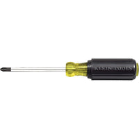 Klein Tools Klein Cushion-Grip Screwdrivers-Round Shank, Special Profilated Phillips Tip - 4 Pack-Handle Type Cushion Grip