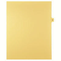 Mark Maker Legal Tabs - Letter Size - Buff - 1/15th cut - 25 tabs per package - 5 packages Pack - Number 95-Buff SingleTabs
