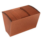 Pendaflex Expanding File, Legal Size, A - Z, Red Fibre, Open-Open top for fast access