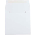 JAM Paper 5.5 x 5.5 Square Envelopes, White, 50 Pack (28415I)-Blank interior for personalized message