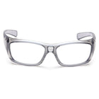 Pyramex Emerge Safety Eyewear Glasses, +2.0, Clear, Grey Frame, 6 Pack-Reader +2.0 lens