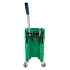 Johnny Vac Side Press Wringer Bucket Combo - 21L - Green-Green