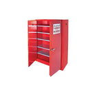 Zenith Safety Paint And Ink Storage Cabinet, 60 Gallon-Dual 2" capped vents with flame arresters