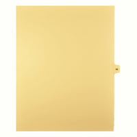 Mark Maker Legal Tabs - Letter Size - Buff - 1/15th cut - 25 tabs per package - 5 packages Pack - Number 68-Buff SingleTabs